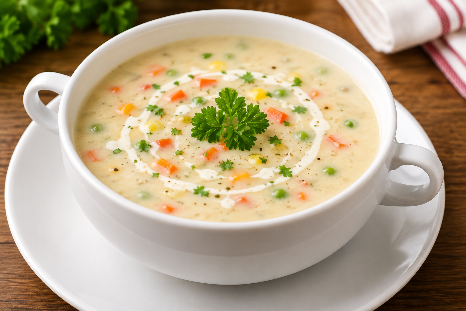 Veg Cream Soup
